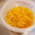 いけたまご's cooksnap of when they made 甘夏の皮でフレッシュオレンジピール.