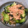 クックE2YV54☆'s cooksnap of when they made 青梗菜のおひたし〔しょうが風味〕.