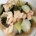 チェビス's cooksnap of when they made 簡単☆小松菜と油揚げの煮浸し.