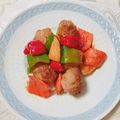 yesmama's cooksnap of when they made ころころ肉団子の酢豚.