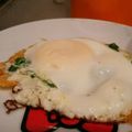 しらたまこむぎ's cooksnap of when they made 焼きチーズでカリカリ目玉焼き.