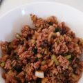 三兄妹ママ奮闘中＊'s cooksnap of when they made ☆大葉と長ネギの甘辛そぼろ☆.