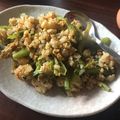 クックS3JNN2☆'s cooksnap of when they made 栄養たっぷり☆じゃこと小松菜の焼飯.