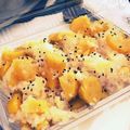 amiamimam's cooksnap of when they made ホクホクさつまいものおこわ♪.