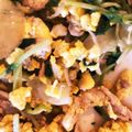 ⁂RiE⁂'s cooksnap of when they made 竹の子と豆苗と豚肉の玉子炒め.