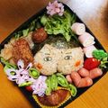 もこもこtrain's cooksnap of when they made 簡単♪キャラ弁♪おしり探偵おにぎり弁当.