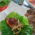 tiger★'s cooksnap of when they made フライパンで簡単サムギョプサル.