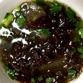 komasan♪'s cooksnap of when they made もずくスープ.