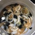 マキ！'s cooksnap of when they made 焼き海苔と玉葱の味噌汁.