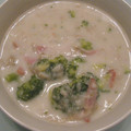 マッコーリー３８'s cooksnap of when they made 里いもとごぼうのトロトロあったかスープ.
