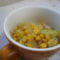lunatomo's cooksnap of when they made キャベツとコーンのコンソメ煮★.