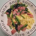 マッコーリー３８'s cooksnap of when they made 簡単★ほうれん草のクリームパスタ.