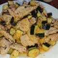 クックVOY1Q3☆'s cooksnap of when they made ❀鶏肉とズッキーニのレモンバター炒め❀.