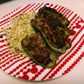 しょみ一's cooksnap of when they made ピーマンの肉詰め♪簡単ハンバーグのたね.