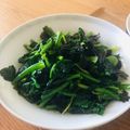  しー's cooksnap of when they made ほうれん草と韓国海苔のナムル.