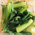 でらこ's cooksnap of when they made 簡単！かぶの葉 レモンシャンタンナムル.