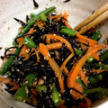 クック59ZLK3☆'s cooksnap of when they made いんげん・人参・ひじきのごま和え.