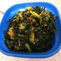 ジューシーフルーツ's cooksnap of when they made 捨てないで！大根の葉の油炒め☆.