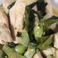 大阪のちゃーちゃん's cooksnap of when they made 鶏胸肉とチンゲン菜のマヨ柚子こしょう.