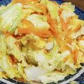 ururun60's cooksnap of when they made キャベツと卵の炒め物.