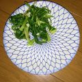 あさき母's cooksnap of when they made 春菊の香り楽しむ塩麹炒め.