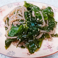 fuka6616's cooksnap of when they made 簡単★生わかめと糸こんにゃくの明太子炒め.