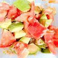 女子大学生K's cooksnap of when they made アボカド＆トマトサラダ.