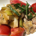 くぅあず's cooksnap of when they made さっぱり！鶏ももトマトの酢醤油炒め♬。•.