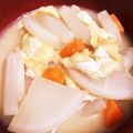 ここのここのこ's cooksnap of when they made 簡単♪白味噌のお雑煮☆.