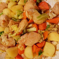 ひまりぃまま's cooksnap of when they made 新じゃがと鶏むね肉のバターしょうゆ炒め.