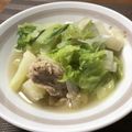 プラムハート's cooksnap of when they made 男子ごはん的鶏ごまみぞれ鍋ネギ多めで.