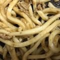 ma___111's cooksnap of when they made めんつゆで簡単★ひき肉のカレー混ぜうどん.