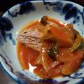 ちさママ♥'s cooksnap of when they made 簡単！塩麹漬け豚ヒレのトマトソース煮込み.
