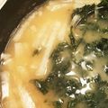 ムーヒツジ's cooksnap of when they made 風味ゆたか♪あおさのお味噌汁.