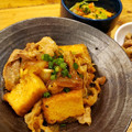 marinebird's cooksnap of when they made 厚揚げもしみしみ＊豚バラ煮.