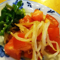 ゆまこたん's cooksnap of when they made 簡単あえるだけトマトともやしのナムル.