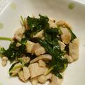 urararara's cooksnap of when they made 三つ葉と鶏胸肉の柚子胡椒和え.