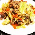 toshi♫'s cooksnap of when they made 我が家の定番！みんな大好き野菜炒め♪.