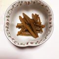 プリンセス✡オーロラ's cooksnap of when they made 伽羅蕗(きゃらぶき)に胡麻油.
