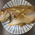 あかぴょんちき's cooksnap of when they made オーブンで簡単☆尾頭付き鯛の姿焼.
