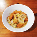 ひな♡らむ's cooksnap of when they made 麺つゆで簡単！白菜とごぼう天の炊いたん♬.