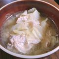928るびすけ☆☆'s cooksnap of when they made 春キャベツと豚肉の、おかずになる味噌汁！.