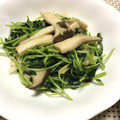 ゴーゴーやっさん's cooksnap of when they made 節約料理！豆苗とエリンギのオイスター炒め.