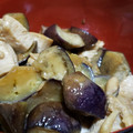 クックNF70WW☆'s cooksnap of when they made やわらか鶏肉とナスのマヨ炒め.