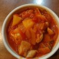 色濃鰤肌's cooksnap of when they made 鶏もも肉のトマトソース煮込み.