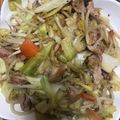 クック6E1ZGB☆'s cooksnap of when they made 野菜炒め.