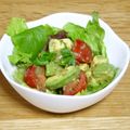 kontack's cooksnap of when they made トマトとアボカドのさっぱりサラダ.