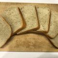 私は苺大福's cooksnap of when they made バナナ食パン.