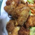 ちゃぎー's cooksnap of when they made 簡単！シンプル揚げない鶏のから揚げ～♪♪.