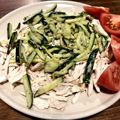 こ⭐︎ろ's cooksnap of when they made 疲労回復に☆鶏胸肉のバンバンジーサラダ.